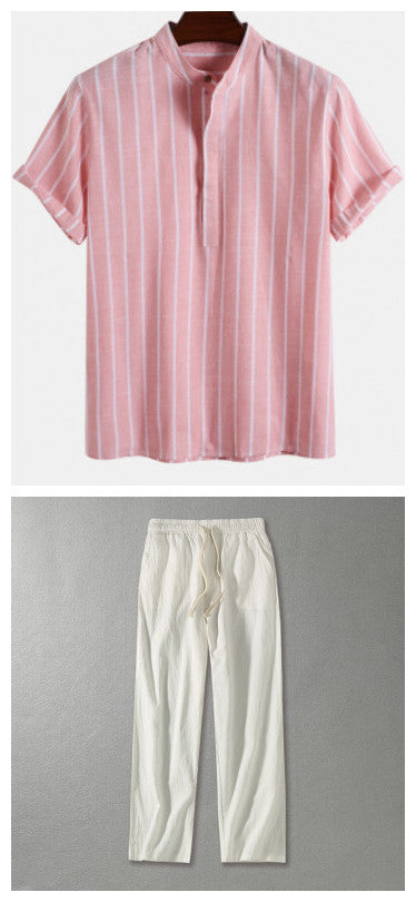 Is The Polo Shirt Printed With Letters Big Short Sleeve
