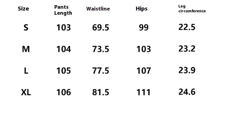 High Street Retro Casual Slightly Flared Jeans