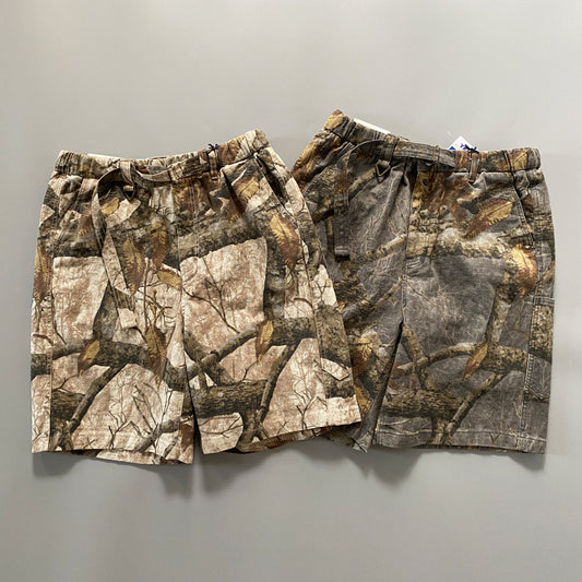 Heavy Dead Wood Branch Camouflage Shorts Men's Maple Leaf Shorts