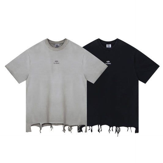American Street Fashion High Street Simple Loose Short Sleeve T-shirt