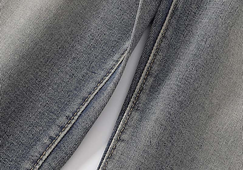 Men's Street Retro Hole Slightly Flared Jeans